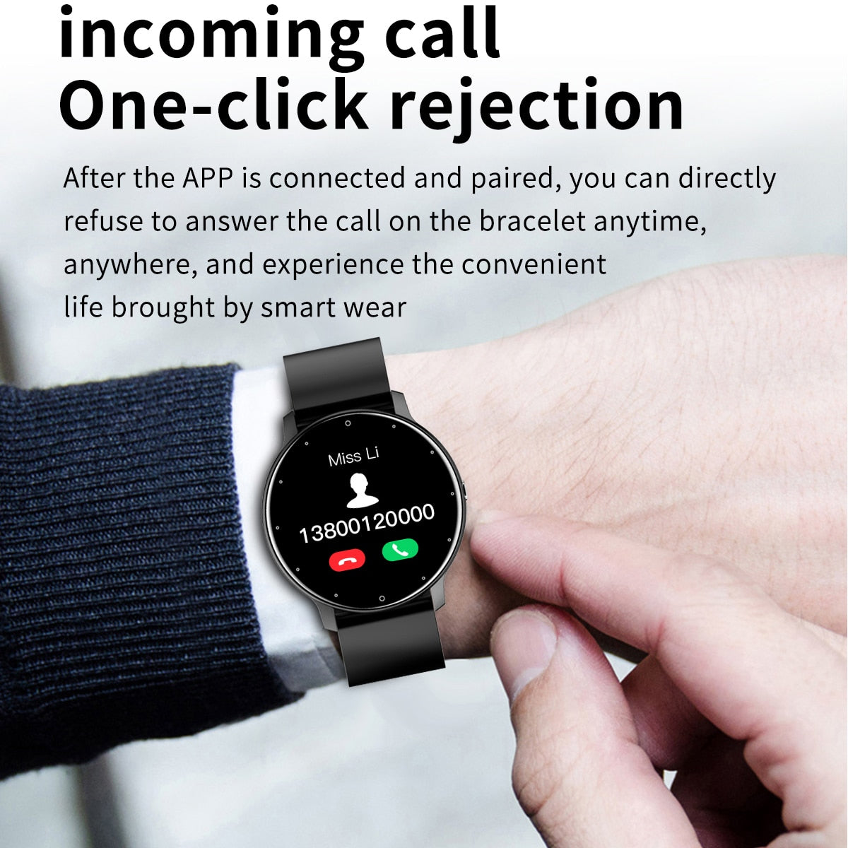 LIGE 2022 New Men Smart Watch Real-time Activity Tracker Heart Rate Monitor Sports Women Smart Watch Men Clock For Android IOS
